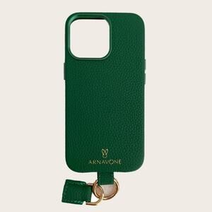 NEW ARNAVONE women's string phone case for iphone 13 pro in green